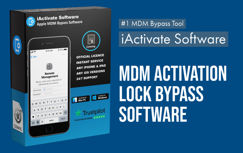  MDM Activation Lock BYPASS SOFTWARE iActivate