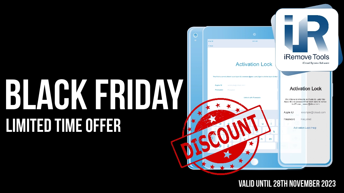 iRemove Software's Black Friday Offer!