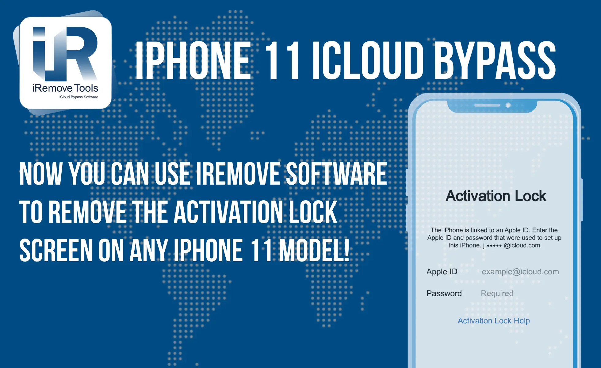 Bypass iCloud on iPhone 11 Series: 11, 11 Pro and  11 Pro Max