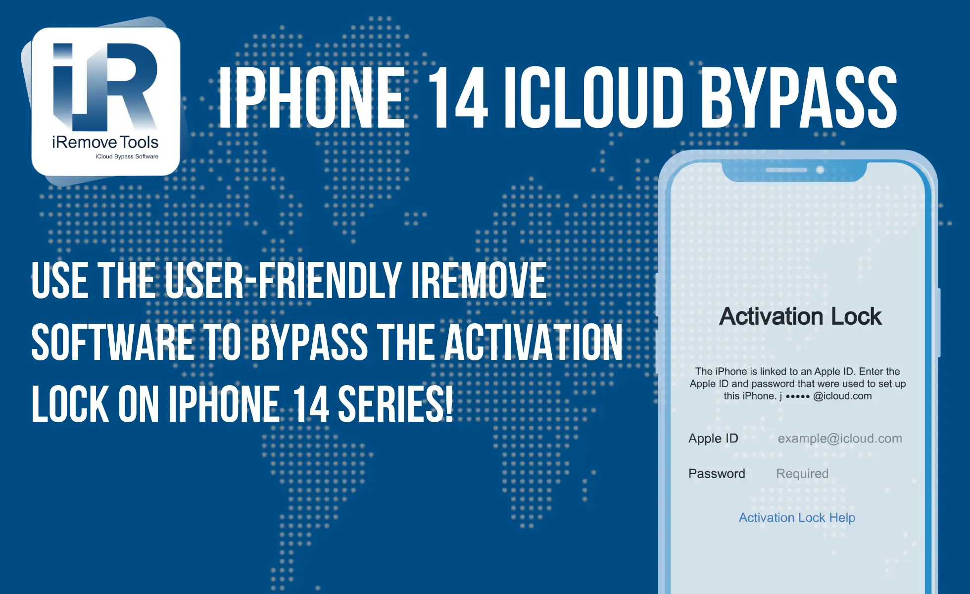 Umgehen Sie iCloud und entsperren Sie das iPhone 14 mit der iRemove-Software