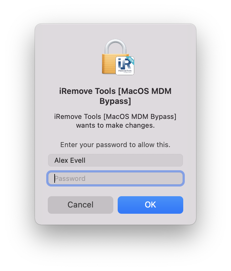 MDM lock on Macbook successfully done