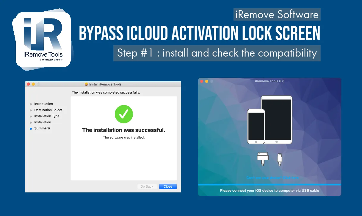 Bypass Activation Lock on iPhone 6S, 6S Plus step 1