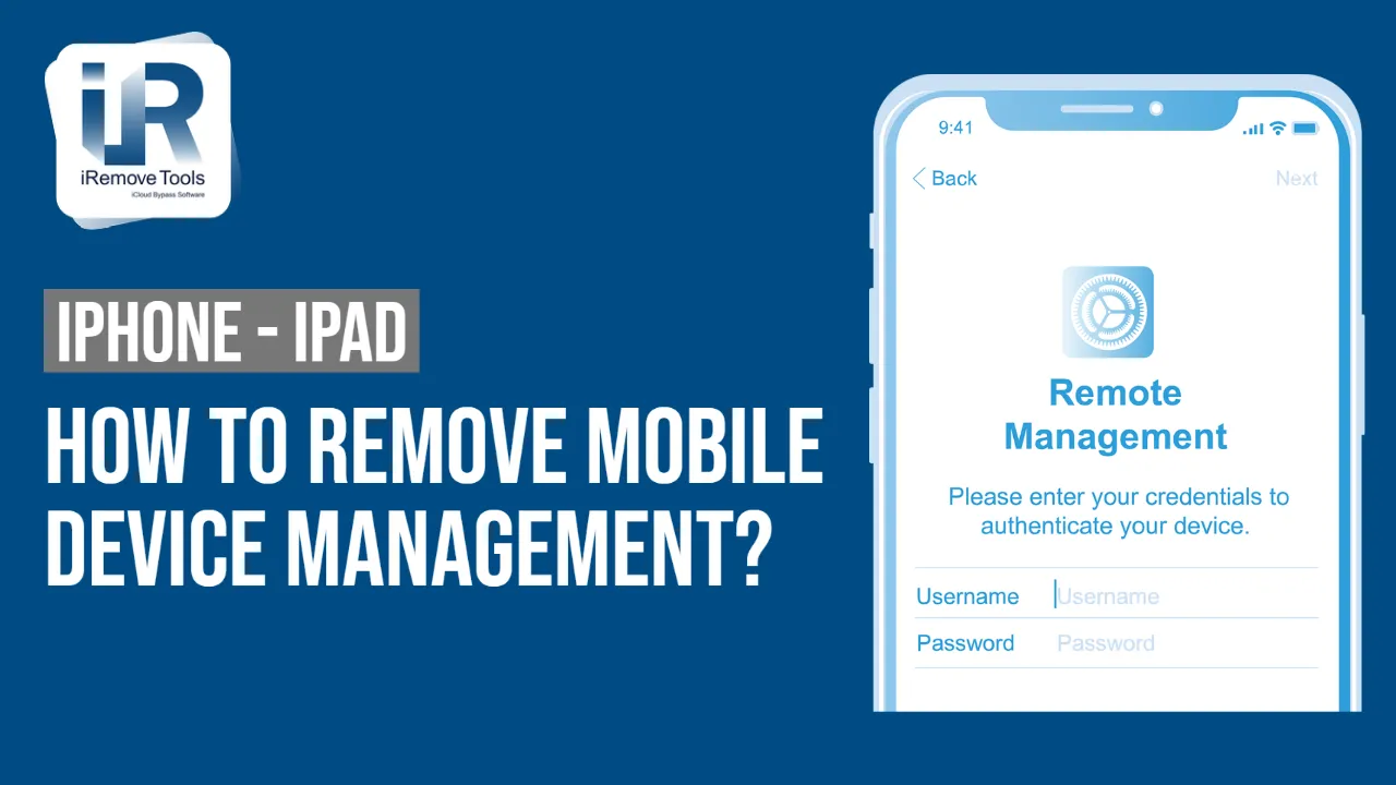 How to Remove Mobile Device management?