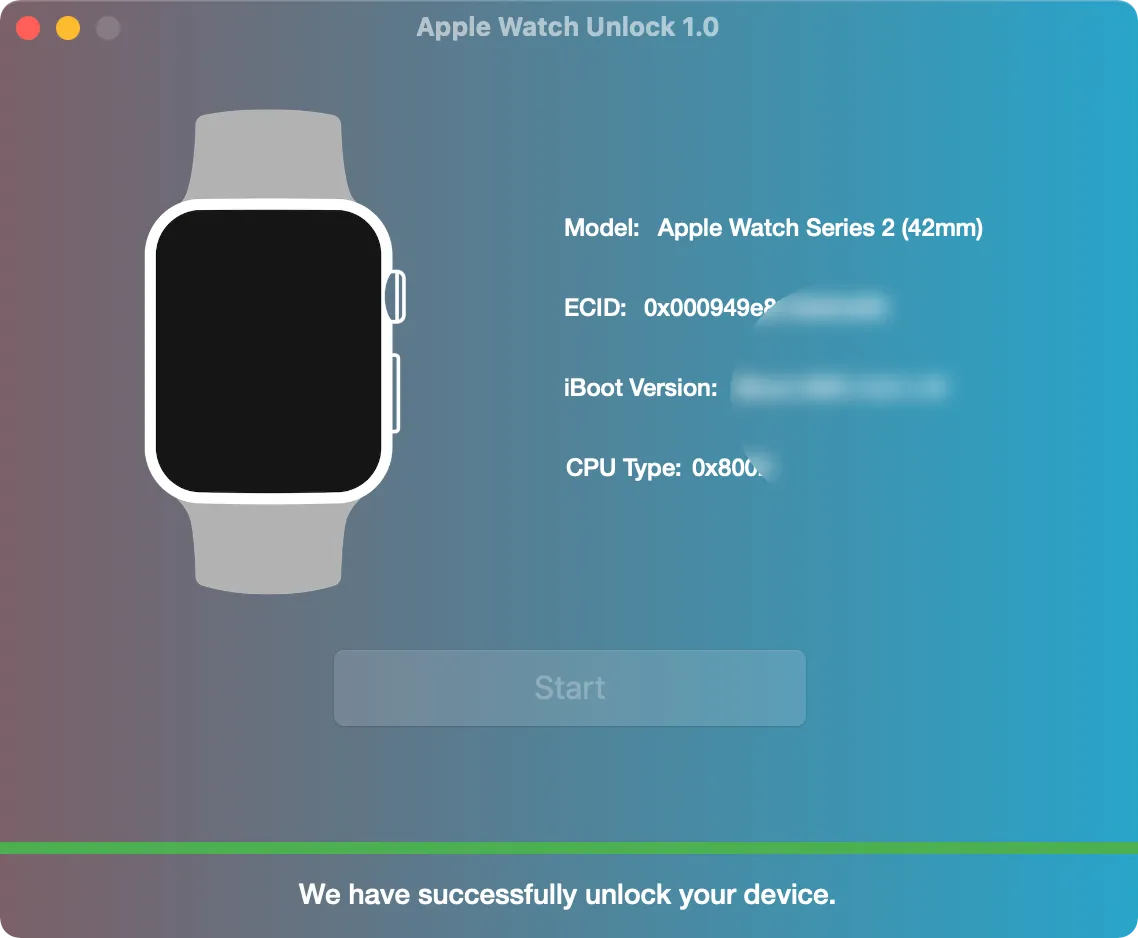 Bypass outlet iwatch icloud