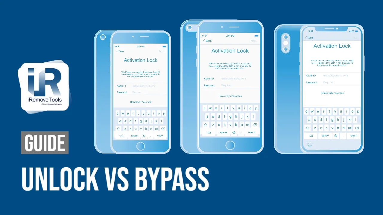 Difference between Bypass and Unlock of Apple Devices