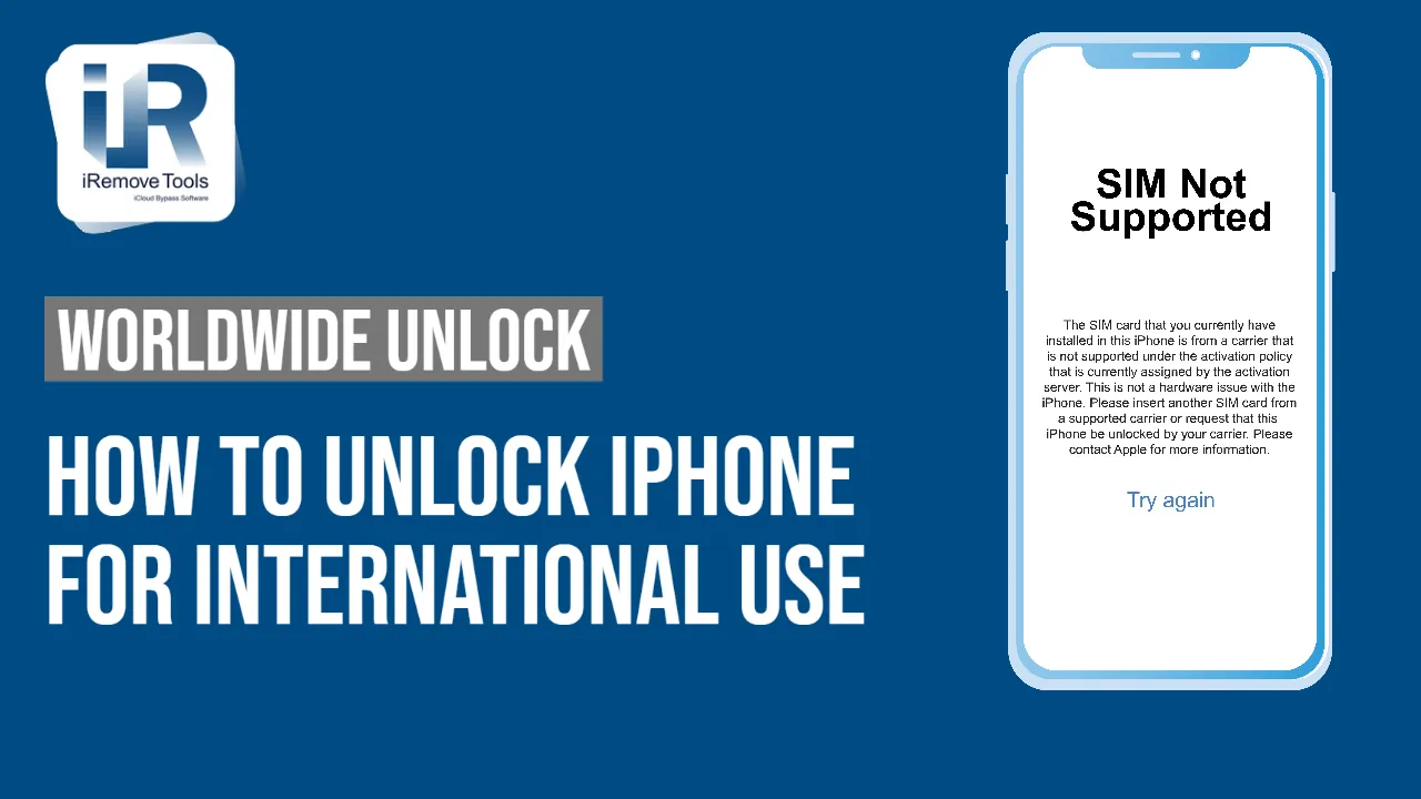 Worldwide (international) iPhone SIM Unlock