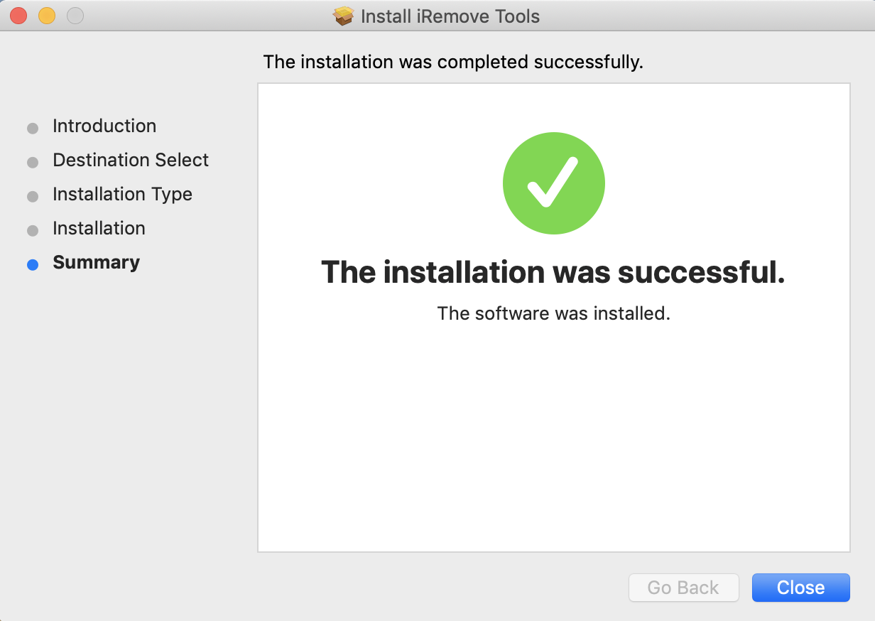 How to install iRemove Software step 4