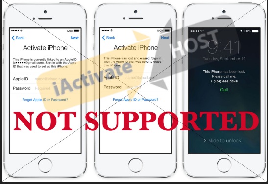 iActivate does not unlock iCloud Activation Lock